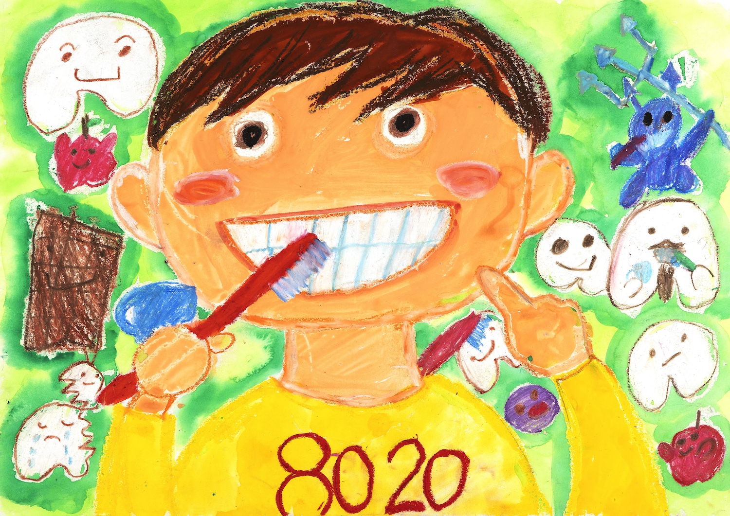 大阪府歯科医師会長賞 小学校２年生 寺田 虎央 さん