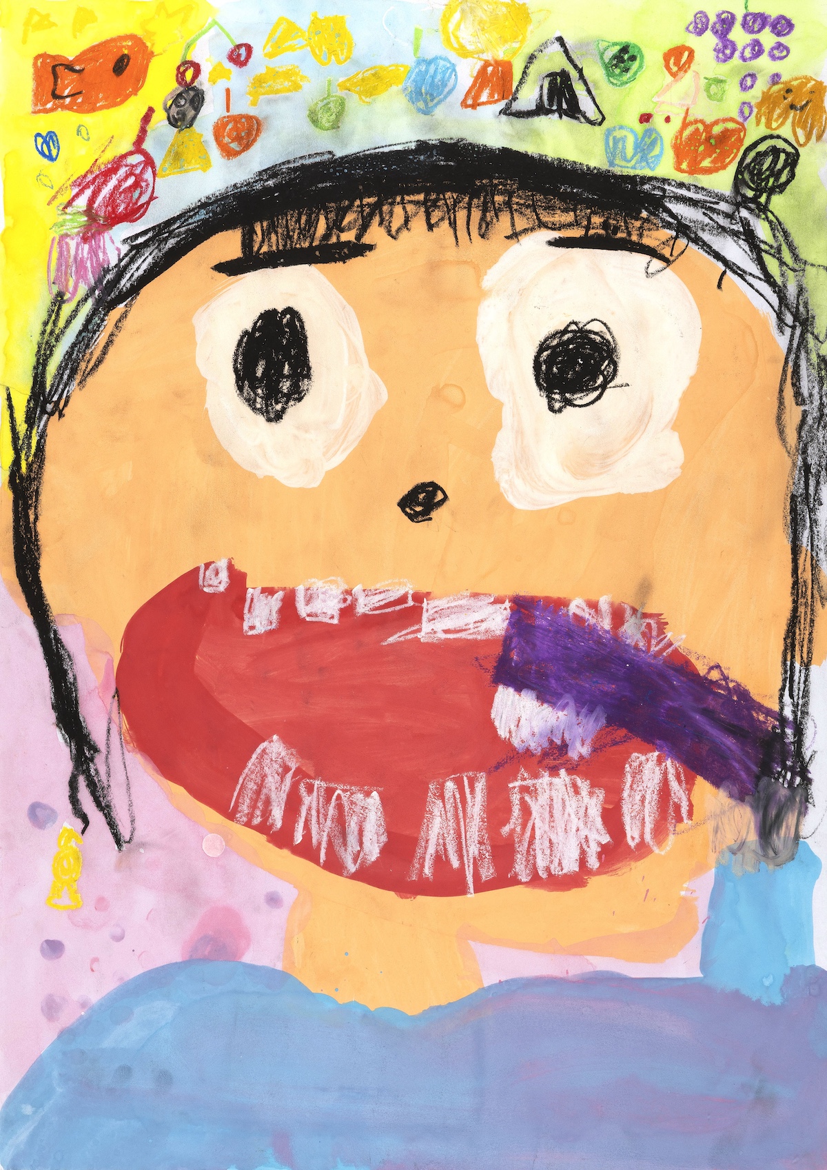 入選 幼稚園 上段 來那 さん